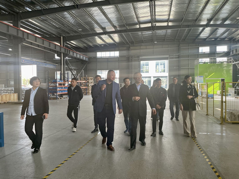 滁州学院机械与电气工程学院领导来公司参观考察
